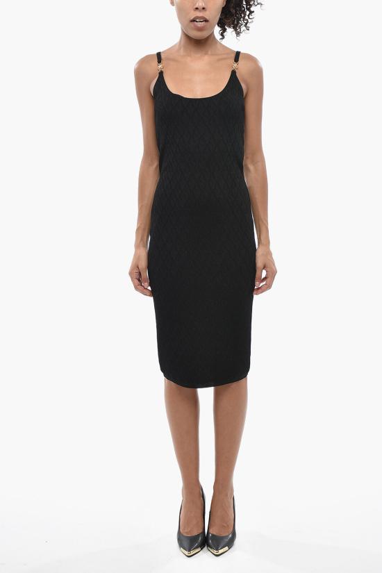  베르사체 숏 원피스 10113961A159781B000 Black