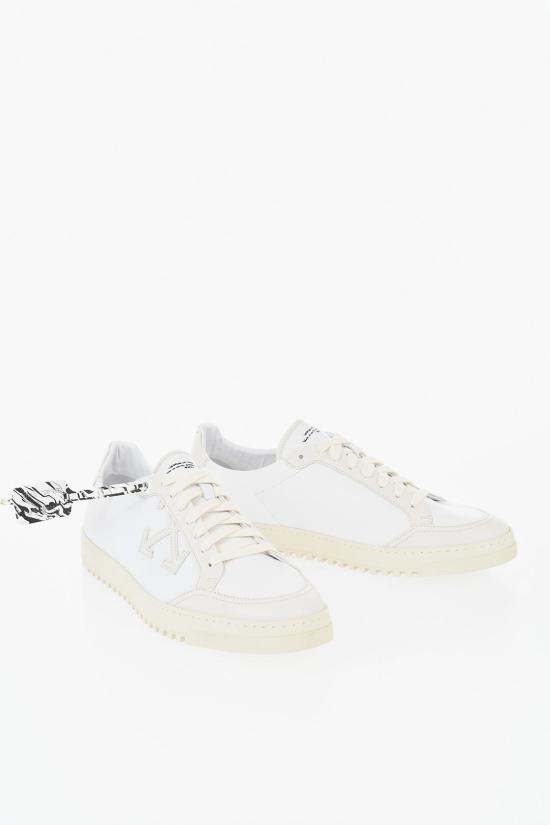  오프화이트 스니커즈 OMIA042F20LEA0010163 Beige Bianco