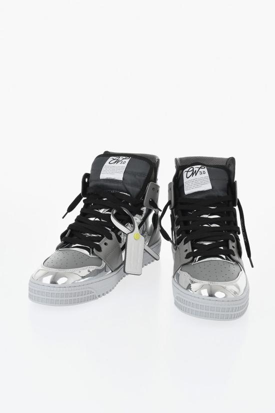  오프화이트 스니커즈 OMIA065F24LEA0030972 Argento Grigio