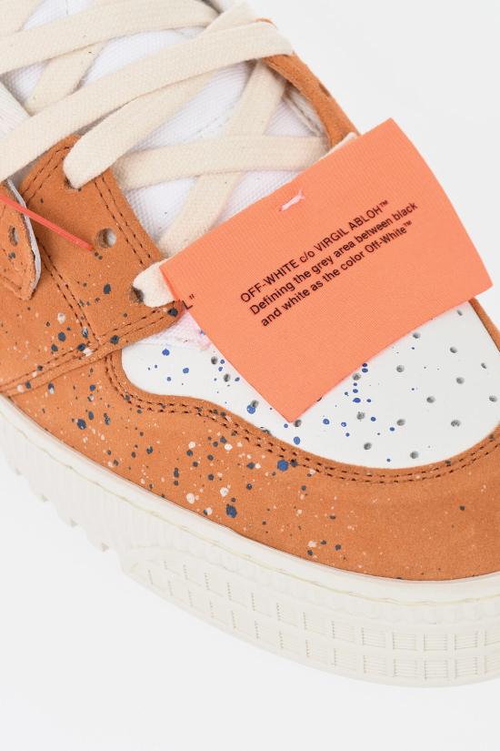  오프화이트 스니커즈 OMIA065G20LEA0010120 Arancio Bianco - OFF WHITE