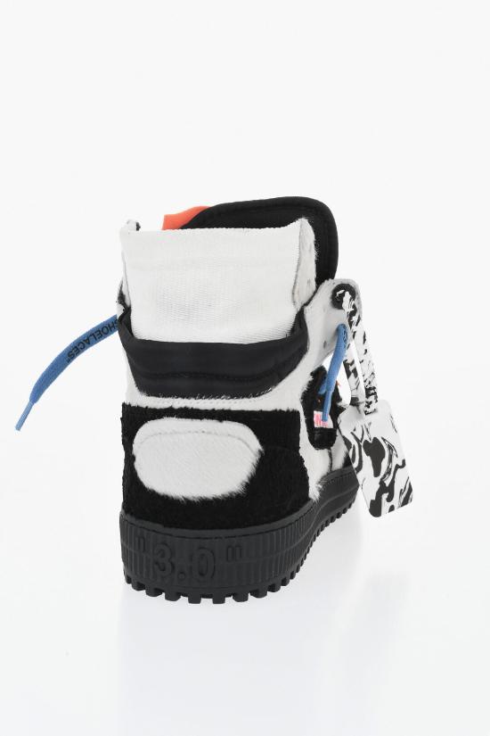  오프화이트 스니커즈 OMIA065E20LEA0021001 Black White - OFF WHITE