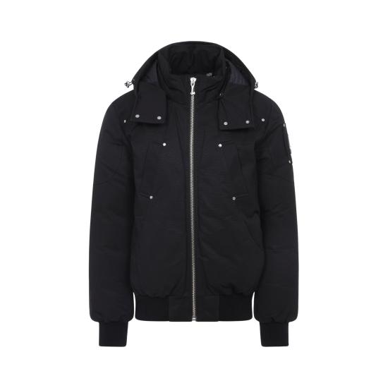 26FW 무스너클 오리지널 벨라스틱 네오시어 봄버 자켓 M35MB000S 305 BLACK - MOOSE KNUCKLES