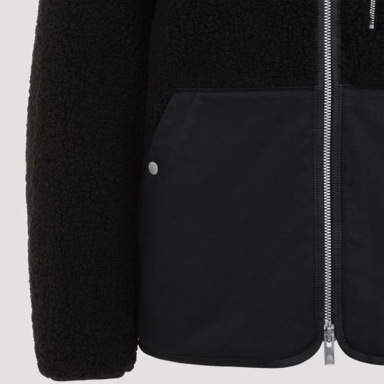 26FW 무스너클 SAGLEK 플리스 집 자켓 M35MS601 292 BLACK - MOOSE KNUCKLES