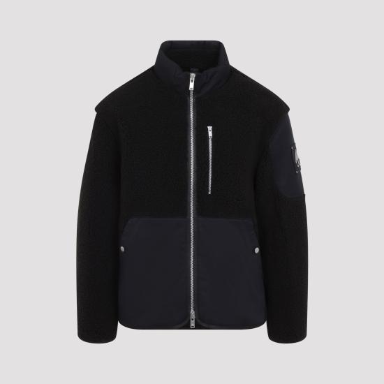26FW 무스너클 SAGLEK 플리스 집 자켓 M35MS601 292 BLACK
