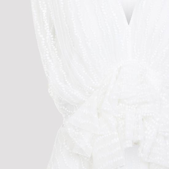 26FW 알베르타 페레티 탑 A08055120 0002 BIANCO - ALBERTA FERRETTI