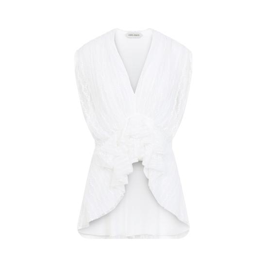 26FW 알베르타 페레티 탑 A08055120 0002 BIANCO - ALBERTA FERRETTI