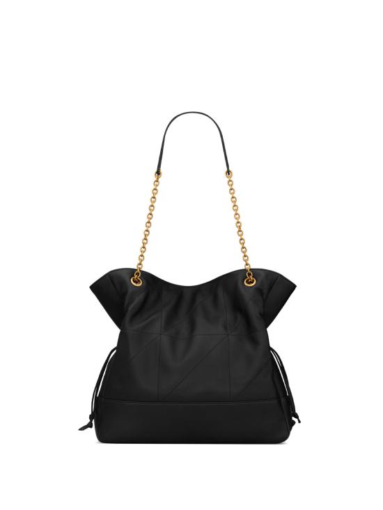 26FW 생로랑 제이미 토트 램스킨 809824 AAB32 1000 NERO - SAINT LAURENT