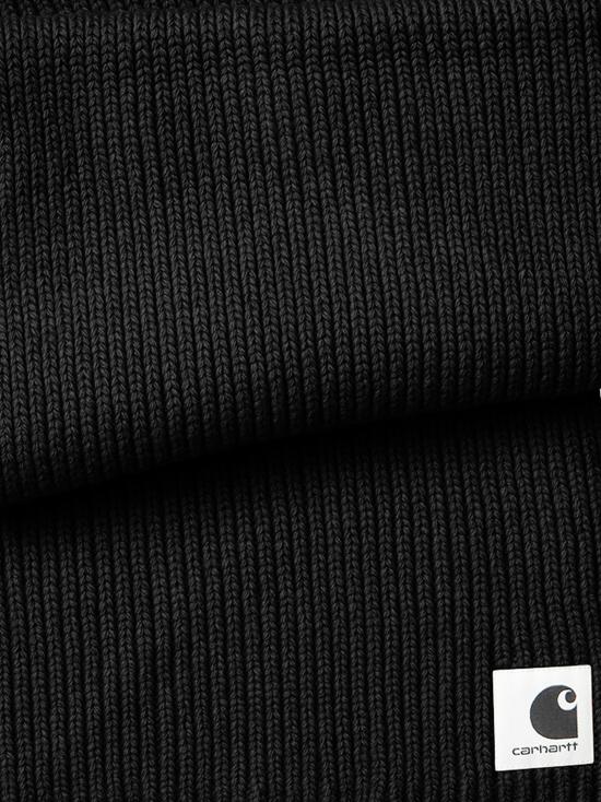 26FW 칼하트 WIP 머플러/스카프 I037163 89XX gauge black wax - CARHARTT WIP