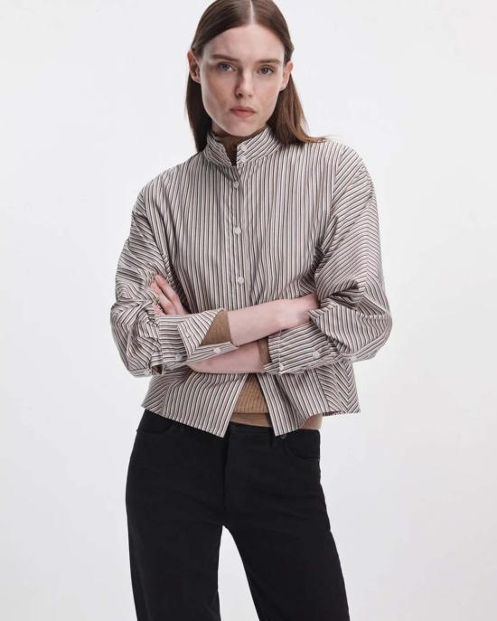 랙앤본 블라우스 Rag & Bone Dustin 스트라이프 포플린 셔츠