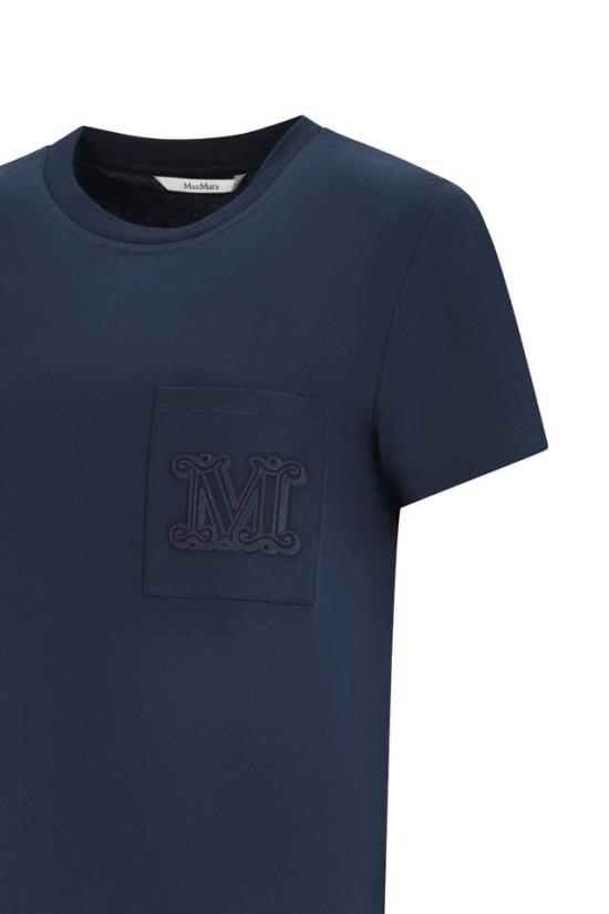 26FW 막스마라 파파이 코튼 저지 티셔츠 파파이 코튼 저지 티셔츠 2621946051600 - MAX MARA