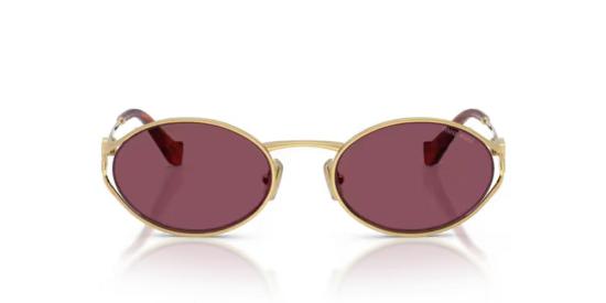 26SS 미우미우 선글라스 MU52YS 54K20Y Ruby Lenses GOLD