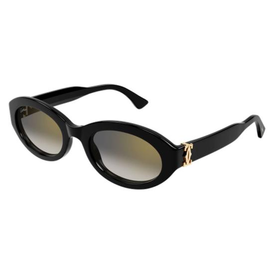 26SS 까르띠에 선글라스 CT0588S 001 BLACK BLACK GREY 53 - CARTIER