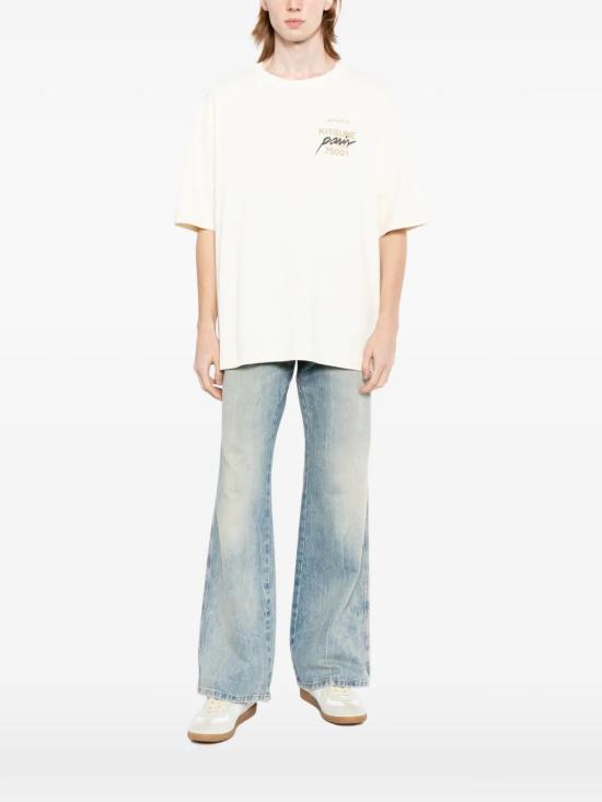 26FW 메종키츠네 반팔 티셔츠 MQMJT00KJ0119 0063 NOBLE BEIGE - MAISON KITSUNE
