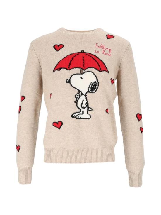 26FW 세인트바쓰 스웨터 QUE0014 00331M SNOOPY FALLING LOVE 11 EMB