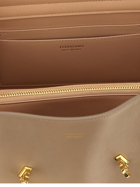 26FW 살바토레 페라가모 숄더백 795203WARMTAUPE Pink - SALVATORE FERRAGAMO