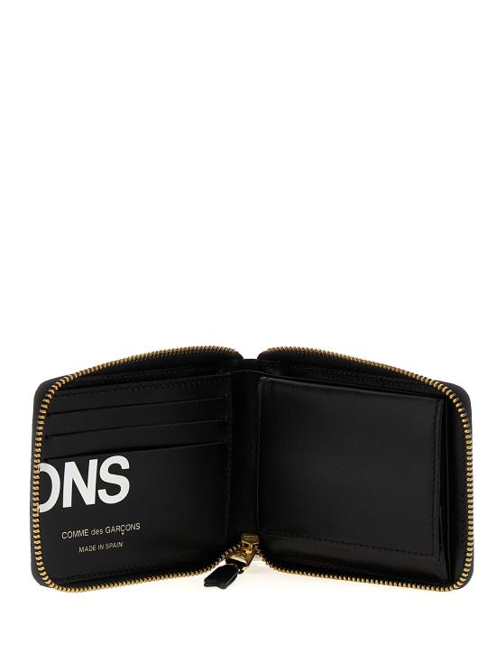 26FW 꼼데가르송 명함지갑 SA7100HLBLACK White Black - COMME DES GARCONS