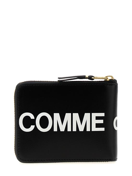 26FW 꼼데가르송 명함지갑 SA7100HLBLACK White Black - COMME DES GARCONS