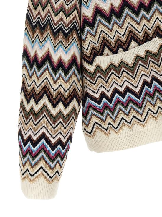 26FW 미소니 가디건 DS26WM0QBK01KOSMSPL Multicolor - MISSONI