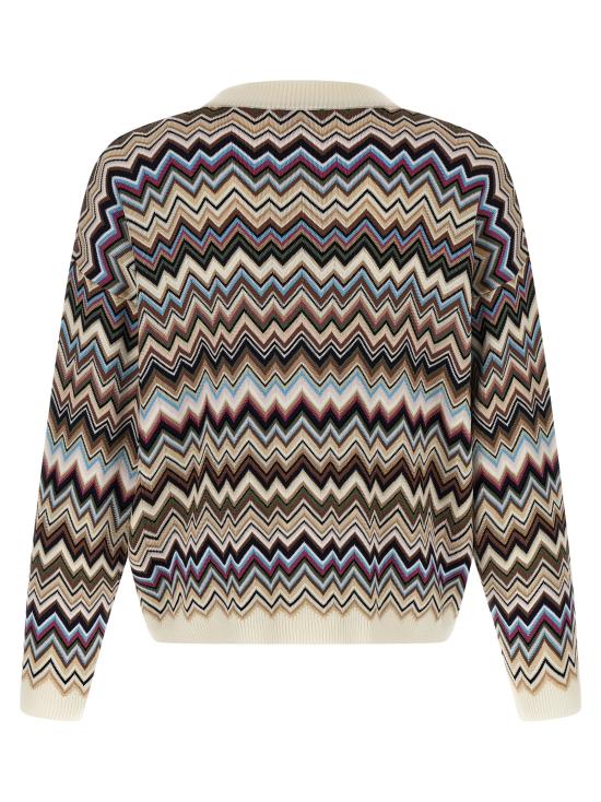 26FW 미소니 가디건 DS26WM0QBK01KOSMSPL Multicolor - MISSONI