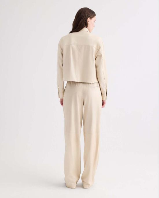  티더블유피 탑 Twp 리틀 빅 조 셔츠 크렘 브륄레 - TWP
