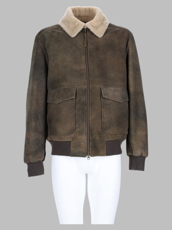 25FW 콜라마리노 가죽 자켓 ANTIQUESUEDE PELLESUEDE MULTICOLOUR