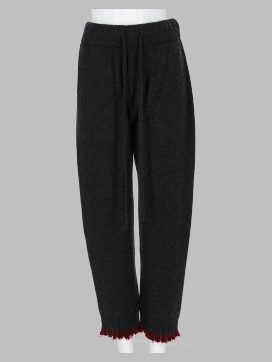 26FW 우마 왕 스트레이트 팬츠 UK7158 UW894 CHARCOAL
