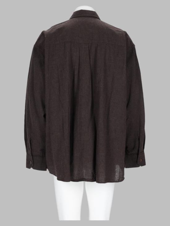 26FW 아워레가시 긴팔 셔츠 M4262BTC TRUFFLECHECKGRIDCLOTH BROWN - OUR LEGACY