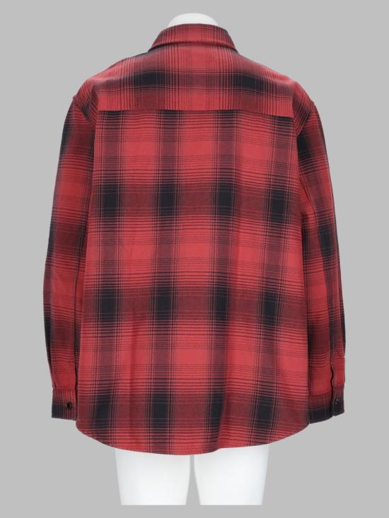26FW 아워레가시 긴팔 셔츠 M4262WBC BISONCHECKRANCHCOTTON RED - OUR LEGACY