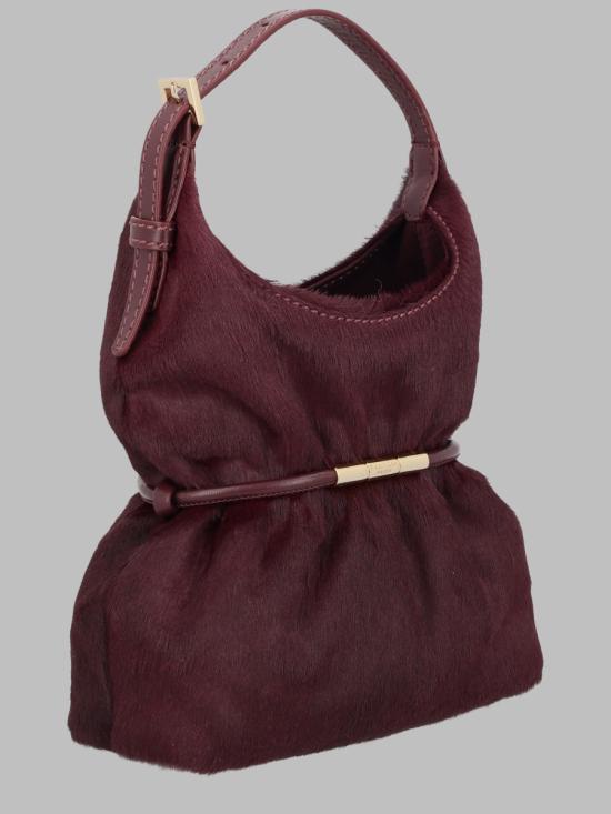 26FW 발망 토트백 HN0DA093LPOH 5DM BORDEAUX - BALMAIN