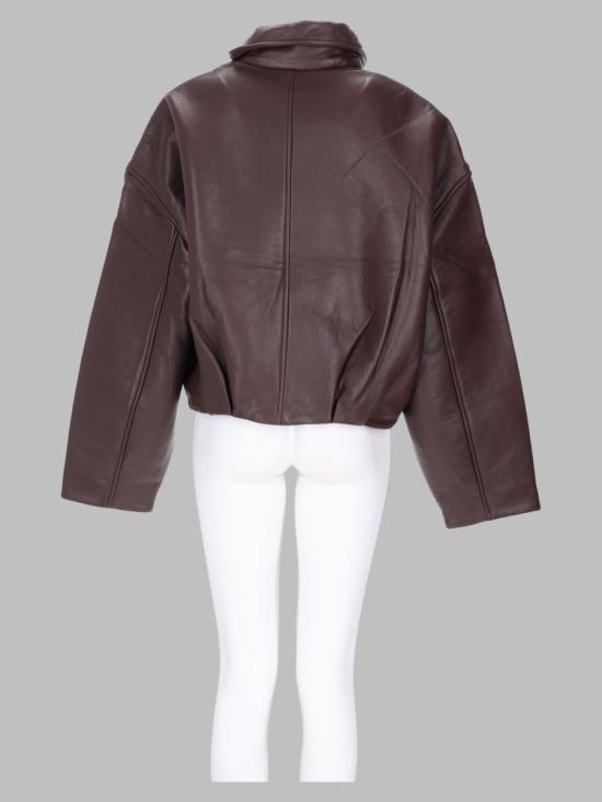 26FW 로테이트 가죽 자켓 1165741667 1667 BROWN - ROTATE