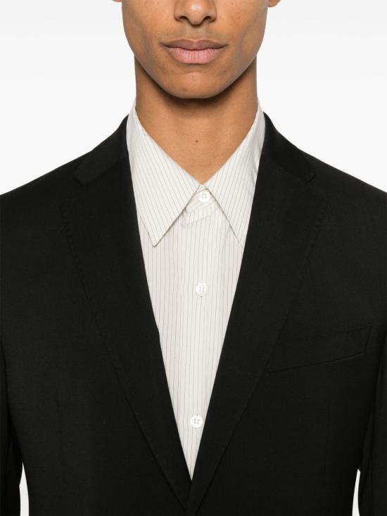  엠포리오 아르마니 수트 팬츠 EM000098TE10155UC001 AI26 BLACK - EMPORIO ARMANI