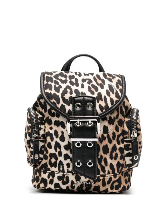  가니 토트백 B2010008859 P26 LEOPARD