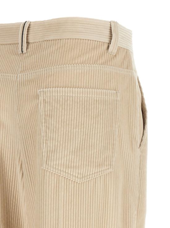  브루넬로 쿠치넬리 팬츠 LDMA180P8724C9815 BEIGE - BRUNELLO CUCINELLI