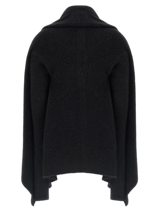  릭 오웬스 가디건 LDRP02F5642KWP09 BLACK - RICK OWENS