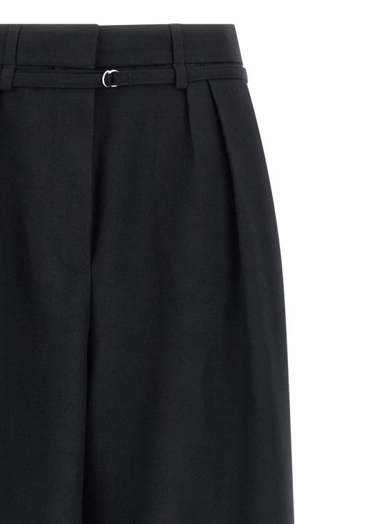  드리스 반 노튼 팬츠 LD2621309064265900 BLACK - DRIES VAN NOTEN