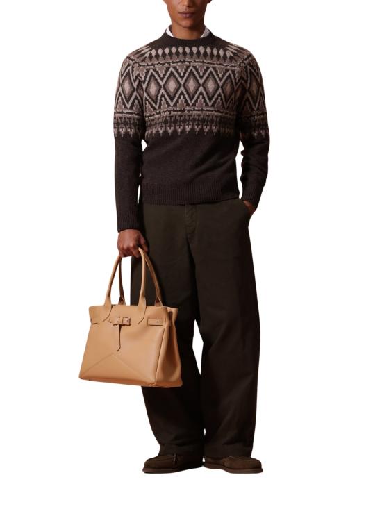 26FW 발렌타인 스웨터 B2P3307W037 94601 BROWN - BALLANTYNE