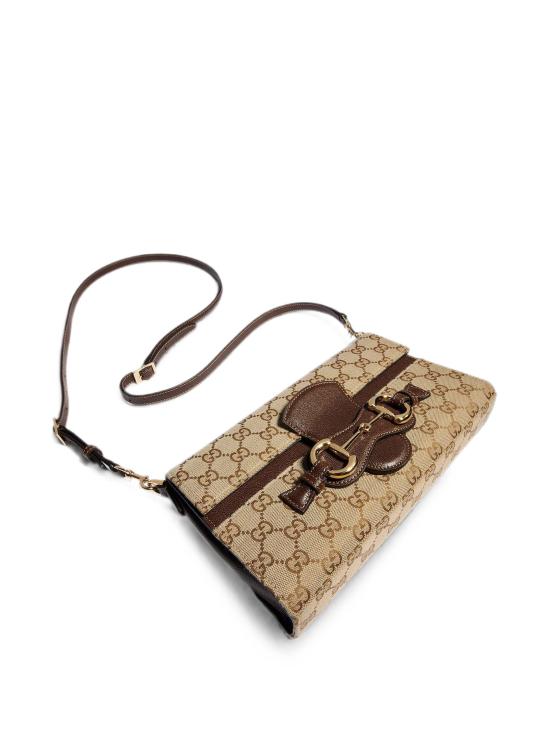 26FW 구찌 홀스빗 리스트레토 미디엄 숄더백 A006KQFAGGX 9651 BROWN - GUCCI