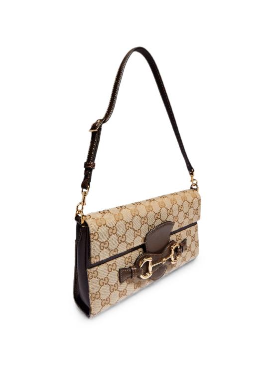 26FW 구찌 홀스빗 리스트레토 미디엄 숄더백 A006KQFAGGX 9651 BROWN - GUCCI
