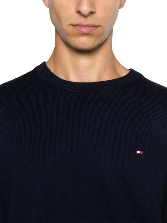 26FW 타미힐피거 스웨터 MW0MW28046 DW5 BLUE - TOMMY HILFIGER