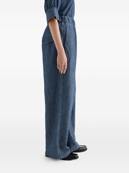  질샌더 팬츠 J02KA0391J45323406 P26 BLUE - JIL SANDER
