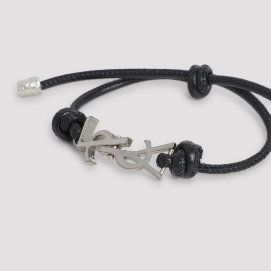  생로랑 팔찌 861459 AAEKF1000 BLACK - SAINT LAURENT