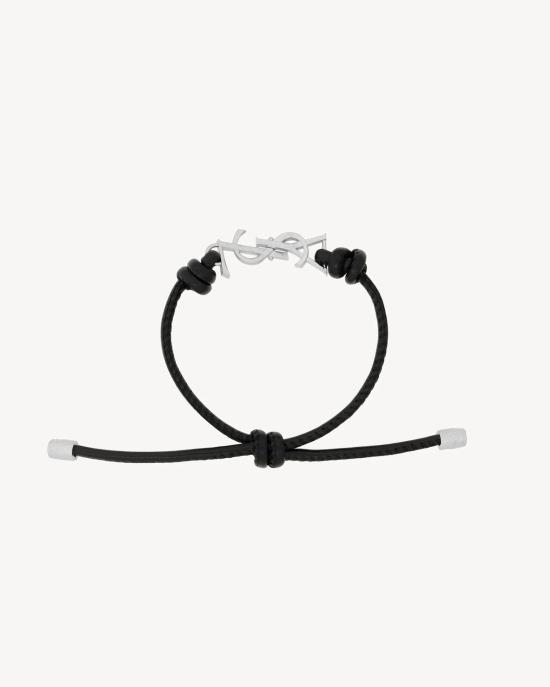  생로랑 팔찌 861459 AAEKF1000 BLACK - SAINT LAURENT