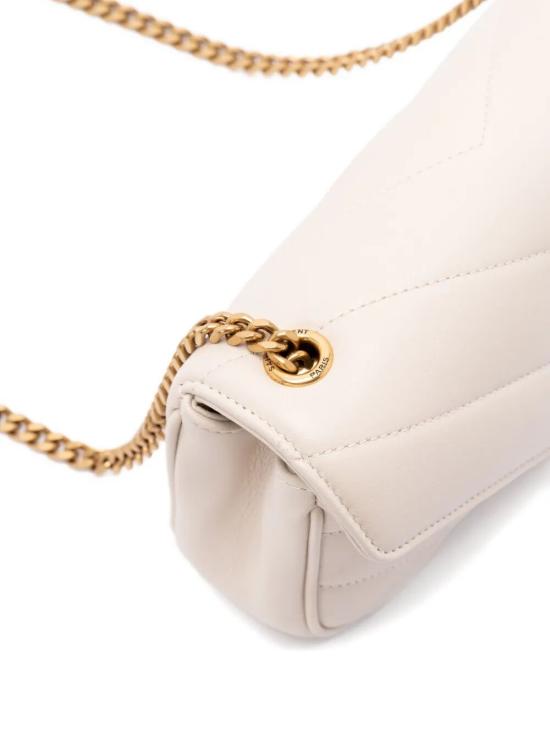  생로랑 루루 미니 램스킨 821749 AAEAX9207 IVORY - SAINT LAURENT