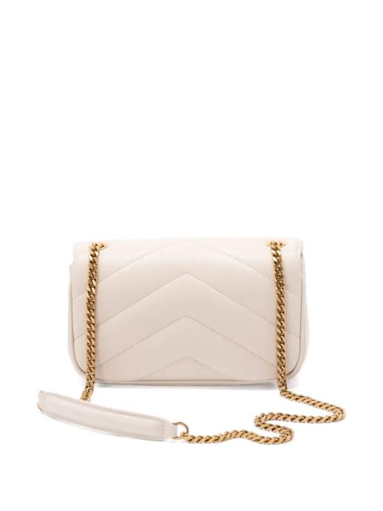  생로랑 루루 미니 램스킨 821749 AAEAX9207 IVORY - SAINT LAURENT