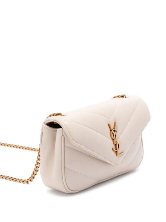  생로랑 루루 미니 램스킨 821749 AAEAX9207 IVORY - SAINT LAURENT