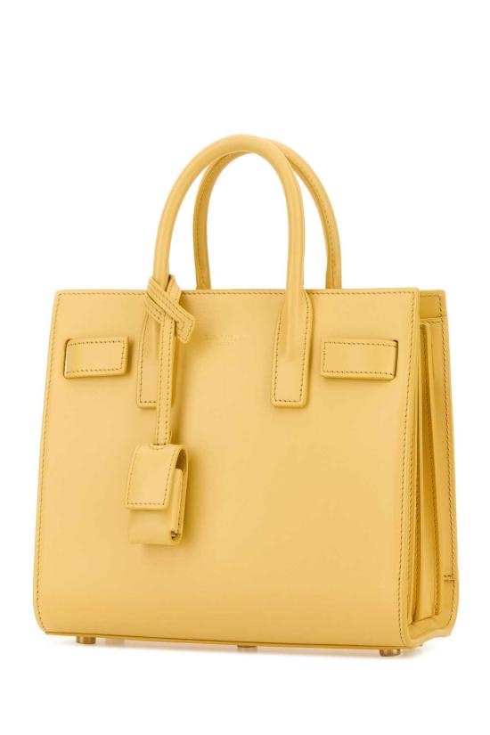  생로랑 스무스 레더 클래식 삭 드 주르 나노 392035 02G9W7555 YELLOW - SAINT LAURENT