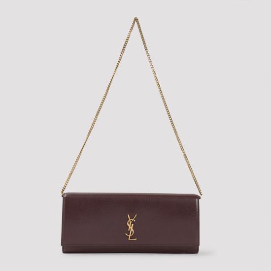  생로랑 케이트 클러치백 851921 AAGBE6195 BORDEAUX - SAINT LAURENT