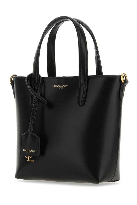  생로랑 박스 레더 미니 토이 토트백 773995 AADDI1000 BLACK - SAINT LAURENT