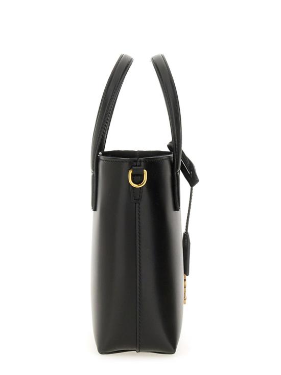  생로랑 박스 레더 미니 토이 토트백 773995 AADDI1000 BLACK - SAINT LAURENT