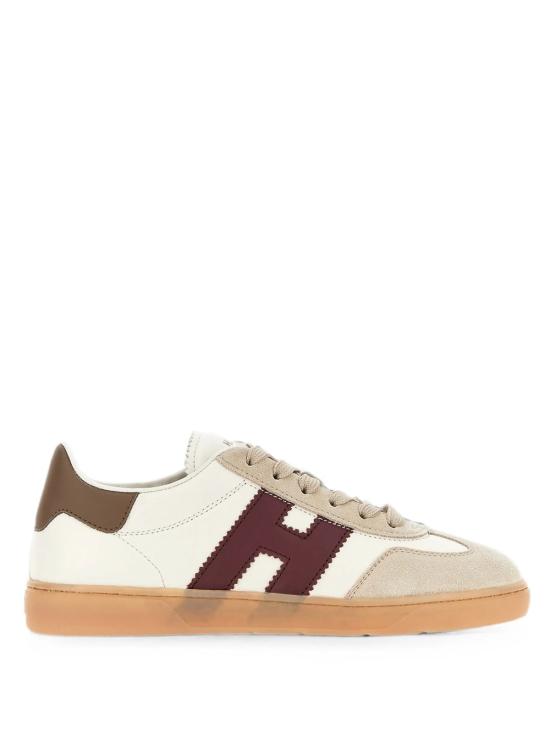 26FW 호간 스니커즈 HXW6470FB60UHC964Q BIANCO BORDEAUX
